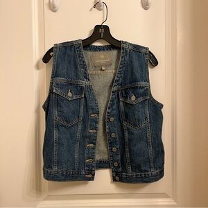Banana republic archives denim vest / waistcoat